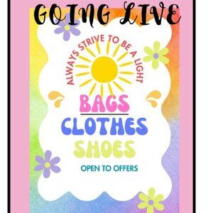 Live show flyer